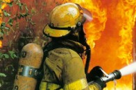 На Волині МНСники ліквідували пожежу у підвалі та врятували двох людей