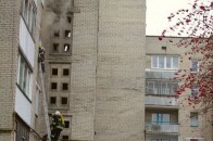 Волинські МНСники врятували дитину з палаючої квартири