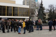 У Луцьку скромно відзначили 8-му річницю Помаранчевої революції