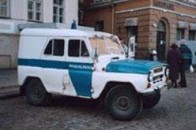 На Волині у патрульному УАЗику повісився чоловік