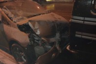 У Луцьку зіткнулось чотири авто через ожеледицю