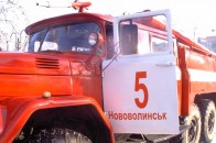 Чеез снігопад на Волині автобус потрапив у сніговий замет