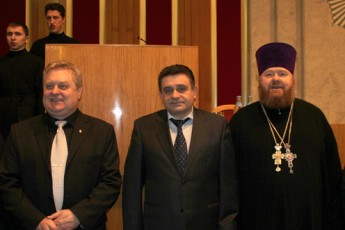 У Луцьку духовенство вітало правоохоронців з Різдвом