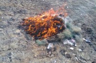 Волинські рибоохоронці спалили 6 км браконьєрських сіток
