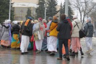 До Луцька завітали кришнаїти з Росії