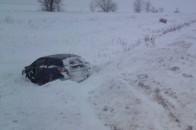 На Волині дві автівки злетіли з дороги в кювет