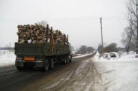 Волинські ДАІ-шники затримали дві вантажівки з краденим лісом