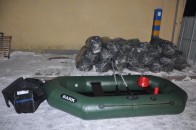 Волинянин-контрабандист, тікаючи верхи на коні, «загубив» 21 гумовий човен