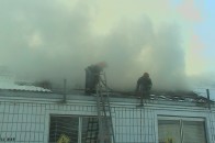 Луцькі рятувальники ліквідували пожежу на підприємстві «Буд-трейд»