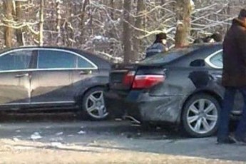 На Волині «Део Ланос» на повній швидкості влетів у «БМВ»