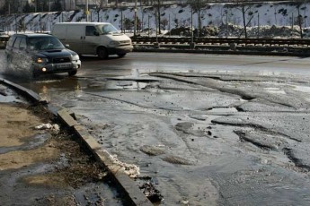 Волинські ДАІшники через погані дороги склали 90 протоколів