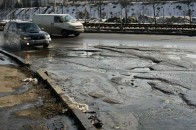Волинські ДАІшники через погані дороги склали 90 протоколів