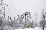 У знеструмлених від негоди волинських селах відновили електропостачання