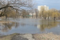 Через розлив річки Стир, у Луцьку з'явилося місце для гри у водне поло