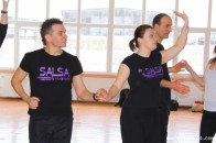 Кубинці вчили лучан, як правильно танцювати сальсу
