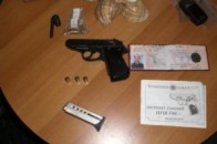 На Волині зловили росіянина, який намагався незаконно перевезти зброю