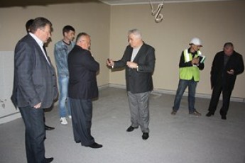 Борис Клімчук проінспектував хід будівельних робіт в обласному онкологічному диспансері