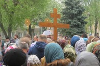 У Луцьку відтворили останнє сходження Ісуса Христа на Голгофу