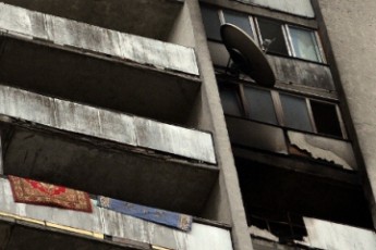 Мешканці луцької багатоповерхівки, яка горіла, припускають, що пожежа виникла не випадково