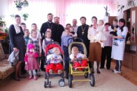 Волинські священики відвідали дитячий будинок та геріатричний пансіонат