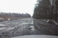 На Волині через відсутність коштів на ремонт, міжнародна траса потерпає від вибоїн