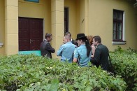 У Луцьку екс-голова Народного руху Банада забарикадувався в офісі, аби не пустити туди свого наступника