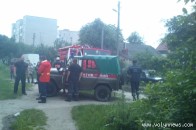 У Луцьку сталася пожежа у будівлі, де ночують безхатченки