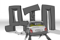 У Луцьку ДТП: водій автобуса «припаркувався» під вишнею