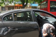 У Луцьку два авта, пропускаючи незрячого, втрапили у ДТП