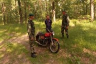 Волинянин перетнув кордон на мотоциклі «Мінськ» без номерних знаків та документів