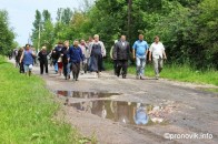 На Волині через підтоплення мешканці села перекрили трасу