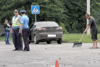 Відео аварії нардепа на Волині зафіксував реєстратор