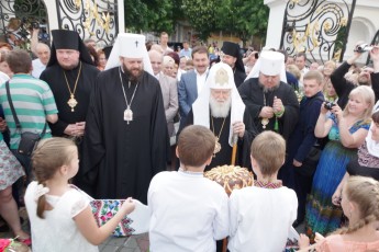 День Святої Трійці волиняни відзначають з патріархом Київської і всієї Руси-України Філаретом
