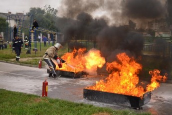 У Луцьку розпочалися змагання серед професійних рятувальників