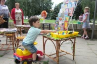 Луцька центральна бібліотека для дітей переселилася під відкрите небо