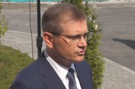 У Луцьку Вілкула покатали на новенькому тролейбусі вартістю 3 мільйони гривень