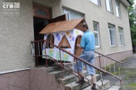 Волинським дітям-сиротам подарували будиночки для ігор