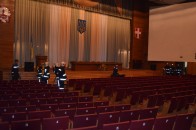 Луцькі рятувальники «боролися з вогнем» в одному з корпусів СНУ імені Лесі Українки