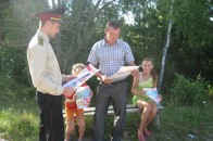 Волинські рятівники роз’яснювали громадянам, як правильно поводити себе в лісі