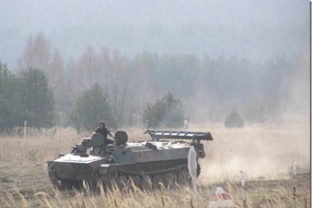 На одному з полігонів Житомирщини під час навчань потонув військовий