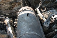 ДТП на Волині: повністю згоріла автівка