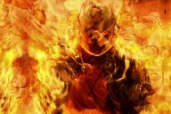 Чоловік спалив себе та отримав майже 100% опіків тіла