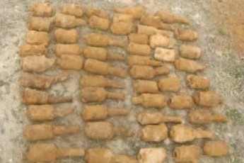 Три сотні боєприпасів підірвали на Волині