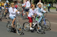 У Луцьку з нагоди Дня Незалежності відбувся велопробіг