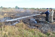 На Полтавщині горіло торфовище