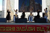 У центрі Луцька на День міста влаштували пивні забави