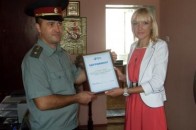 Луцькому СІЗО подарували мультимедійний проектор