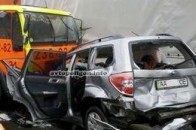 ДТП у Києві: п'ять автомобілів зіткнулися через евакуатор