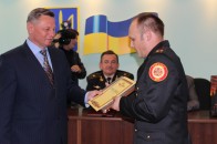 У Луцьку урочисто привітали рятівників