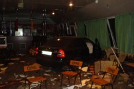 ДТП у Дніпропетровську: автівка врізалась просто у кафе